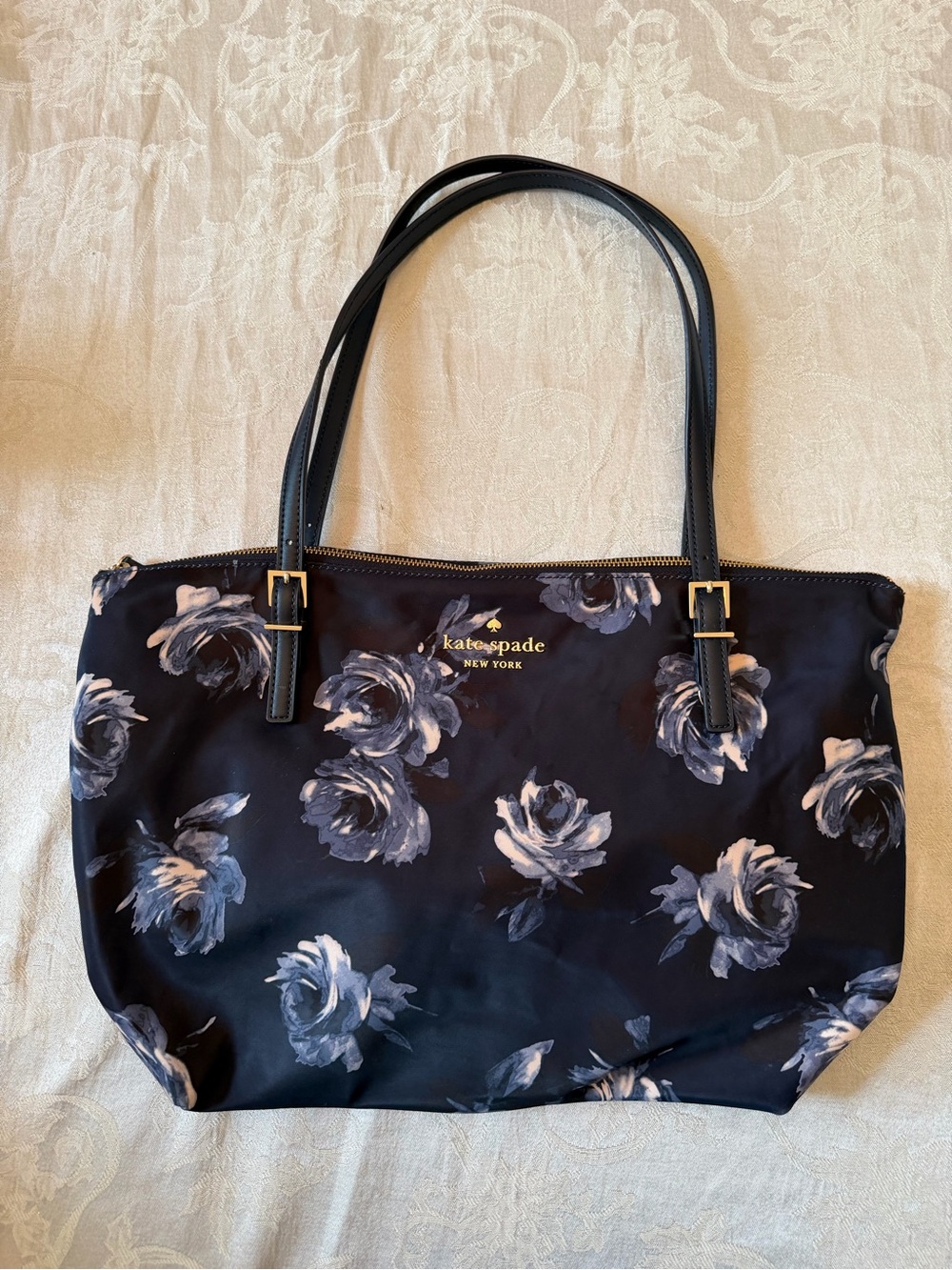 Kate Spade Watson Lane Maya Tote Bag - Night Rose